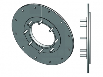 Top plate 800